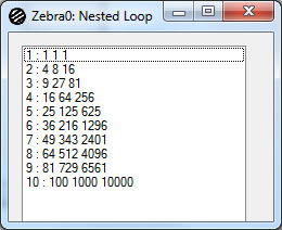 for loop visual basic